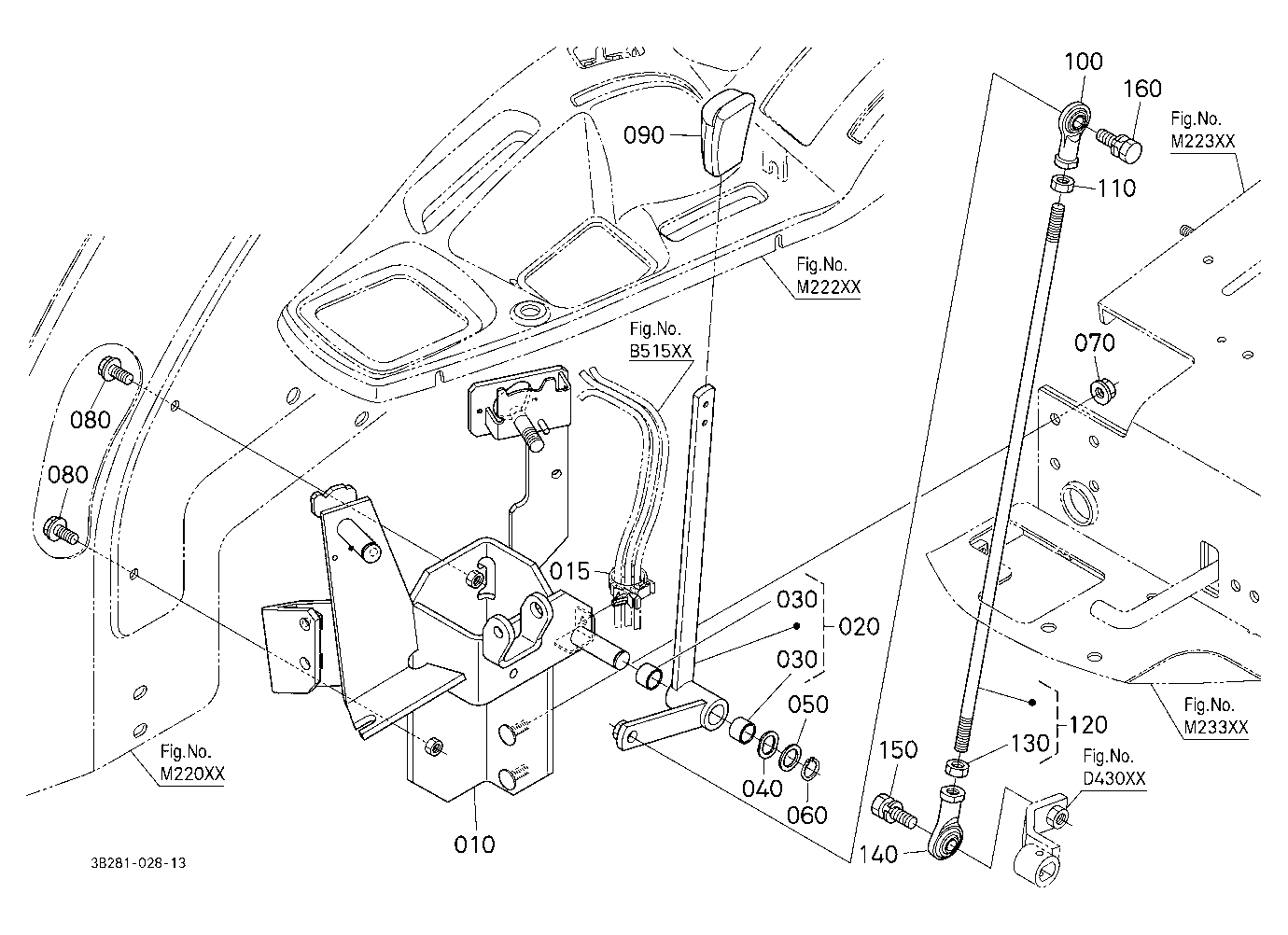 Range And Creep Gear Shift Lever