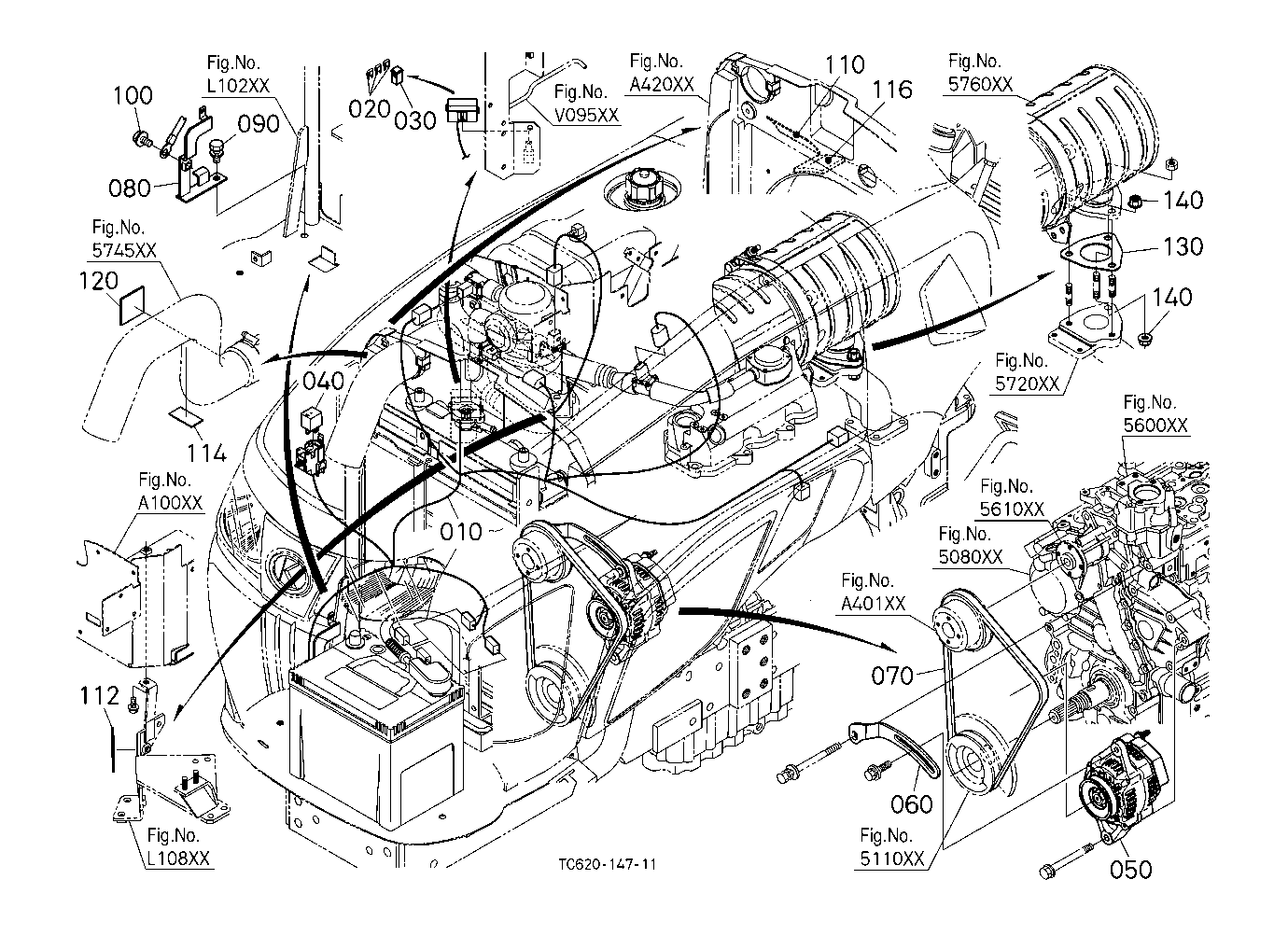 Heater Kit (Alternator/Electrical Wiring/Relay) [O