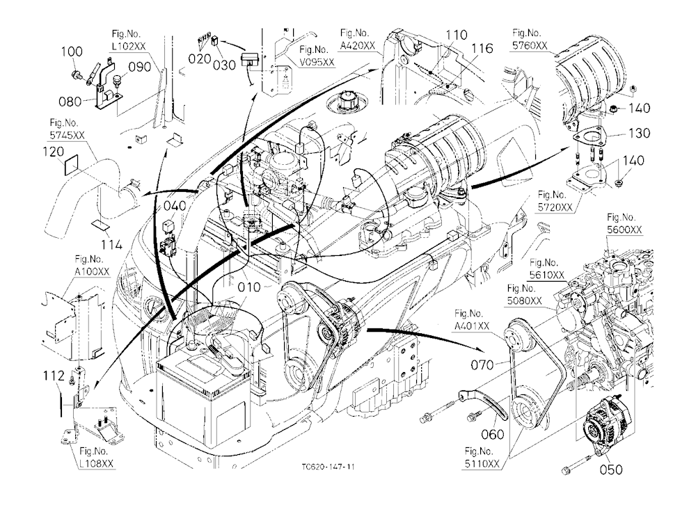 Heater Kit (Alternator/Electrical Wiring/Relay) [O