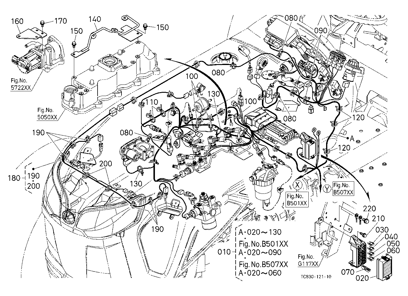 Electrical Wiring (Front Rh)