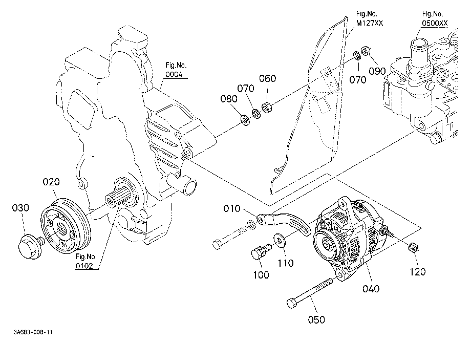 Alternator [A] [Cab Type]