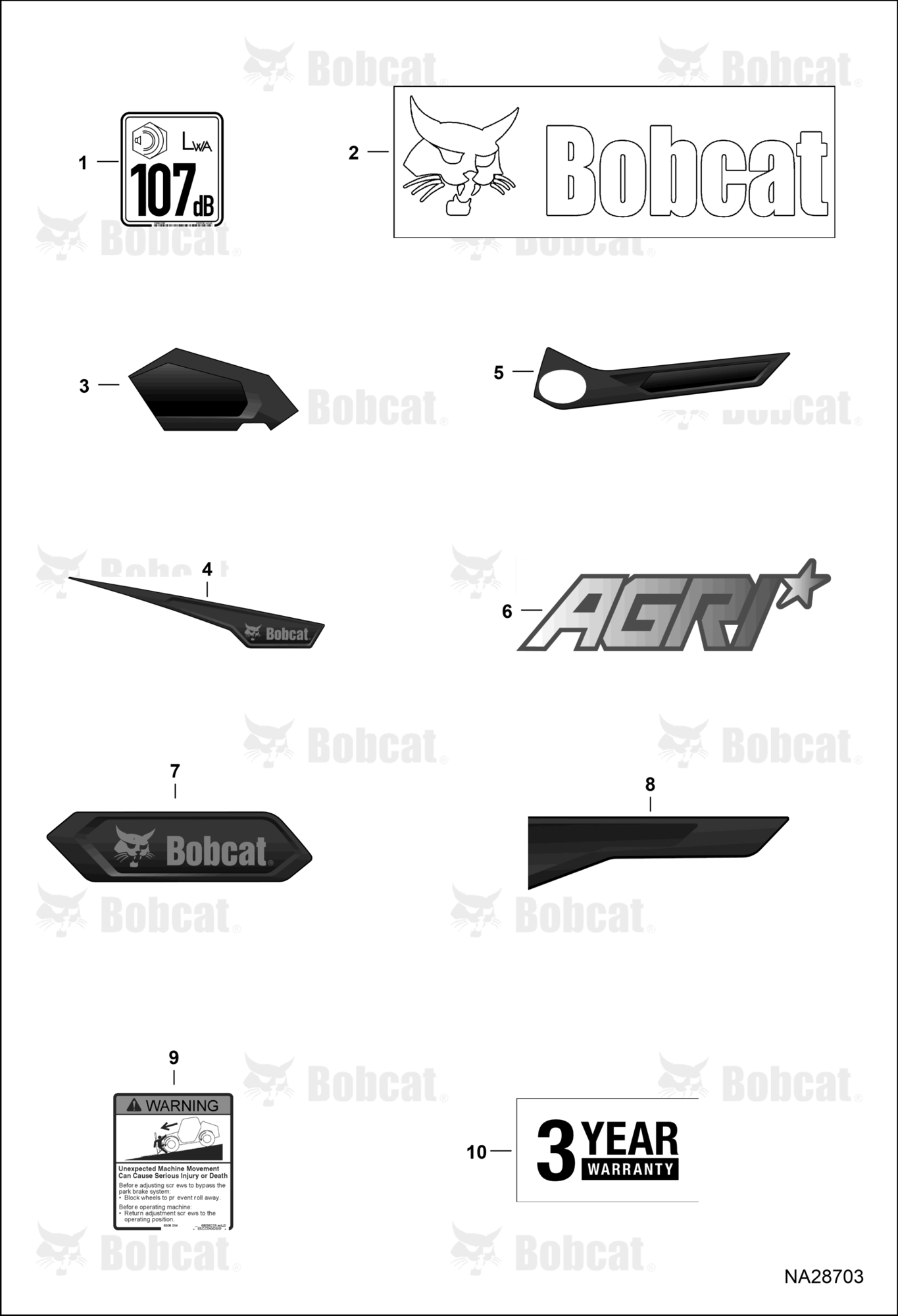 Decals (Outside)