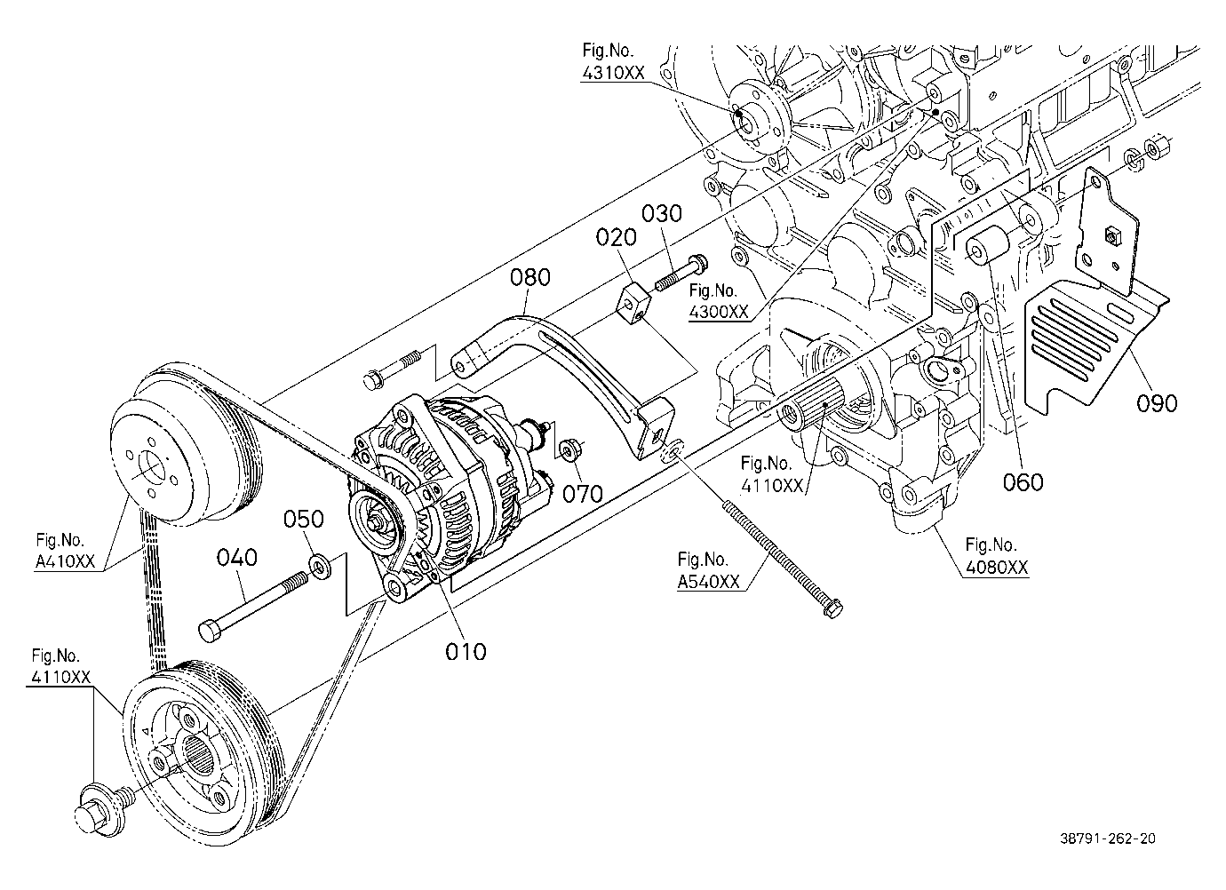 Heater Kit (Alternator) (W/G No.M3170) [A] [Option