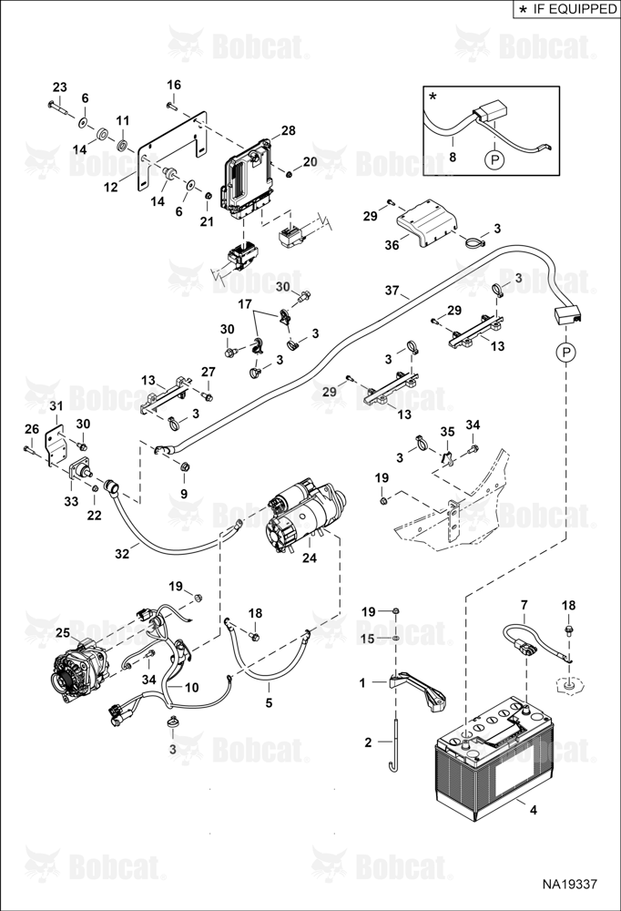 Engine Electrical Circuitry (Battery, ALT & Starter)