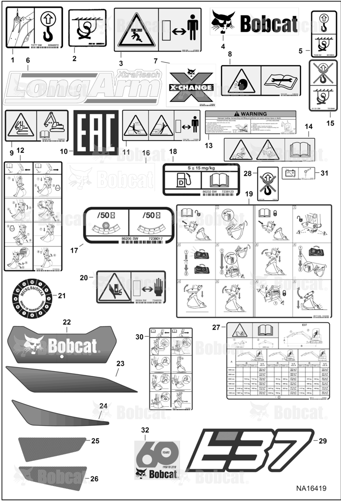 Decals (Outside)
