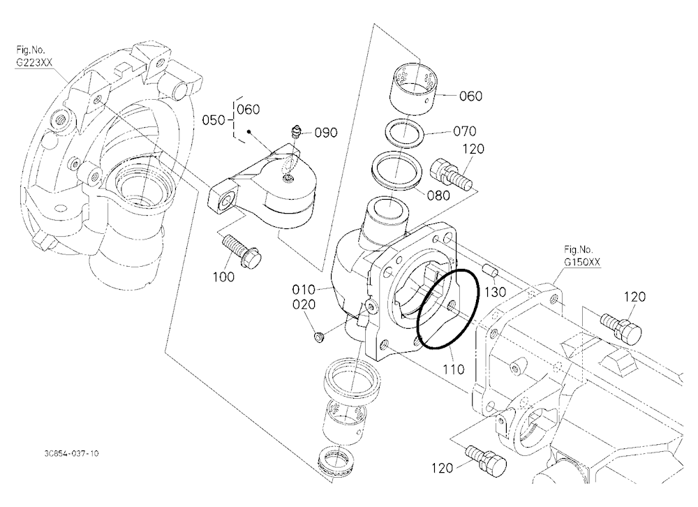 Bevel Gear Case Rh