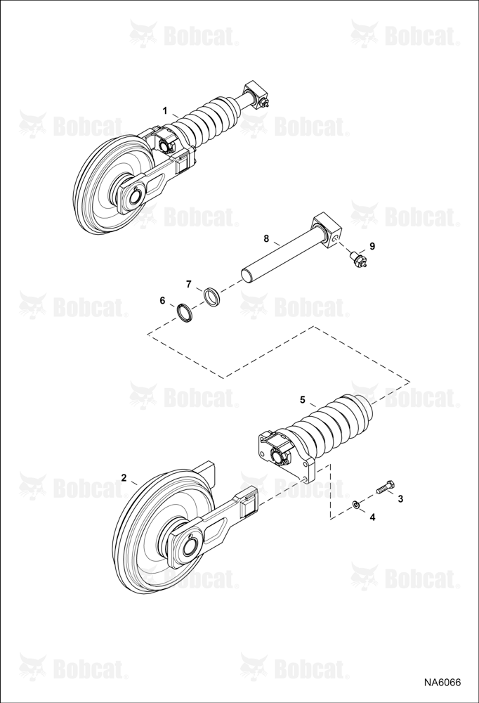 Track Tensioner & Idler  ACRA11001 - ACRA14921