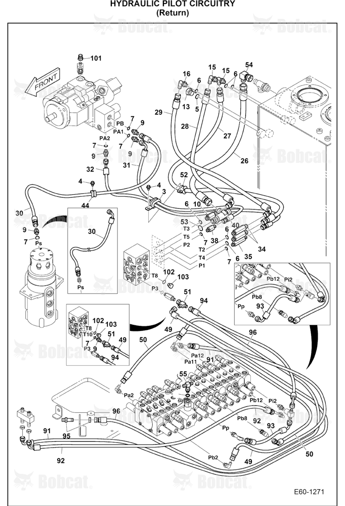 Hydraulic Pilot Circuitry (Return)