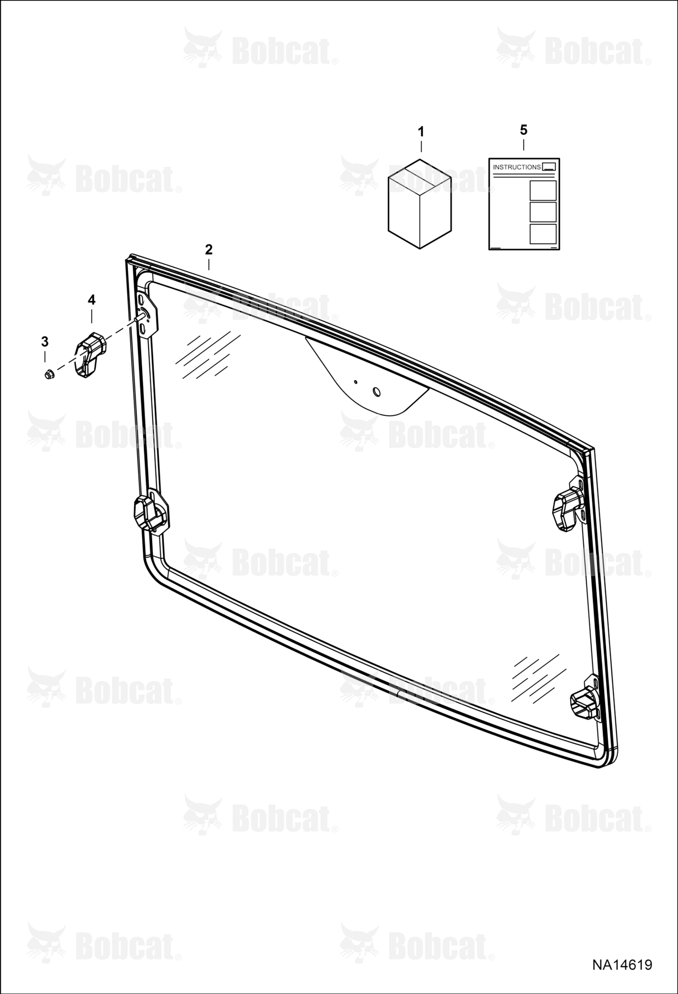CAB Windshield Kit (Glass Lock & Ride)