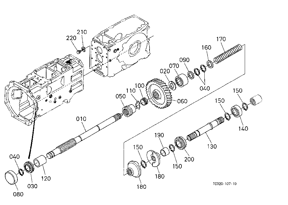 Pto Countershaft