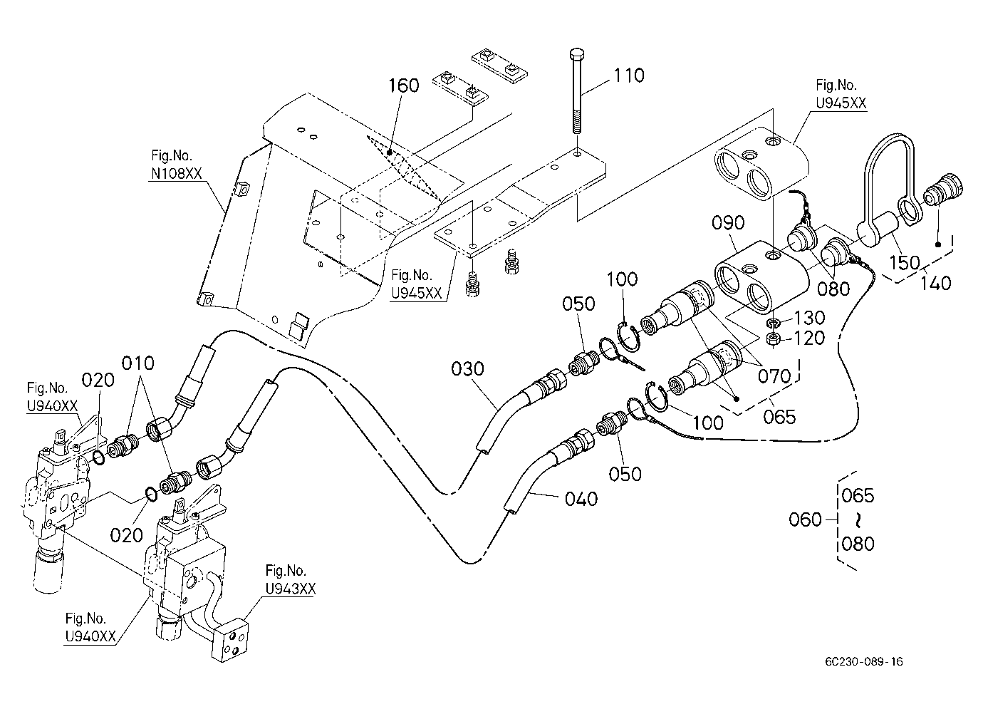 Auxiliary Control Valve Coupler (2Nd) [Option]
