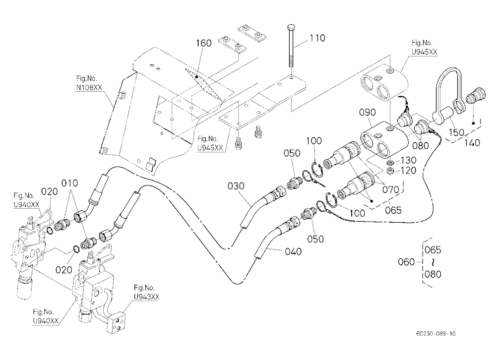 Auxiliary Control Valve Coupler (2Nd) [Option]