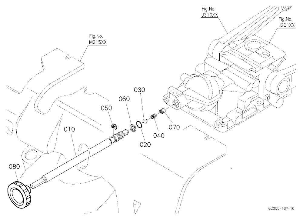 Fall Adjustment Shaft