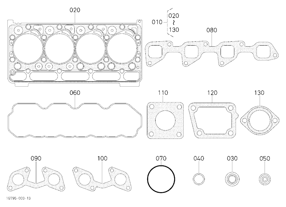 Upper Gasket Kit