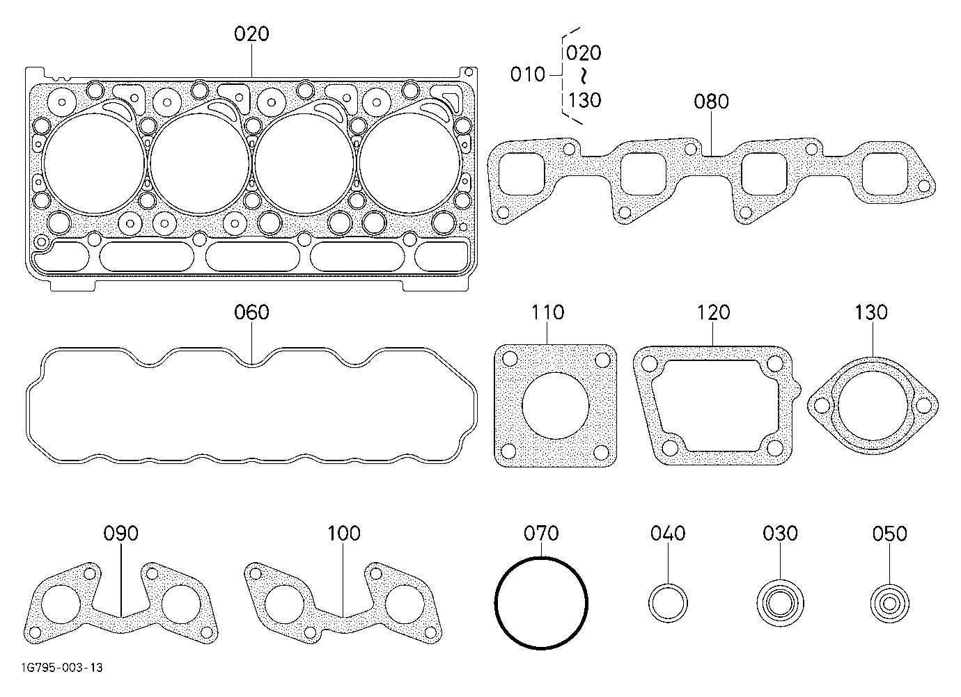 Upper Gasket Kit