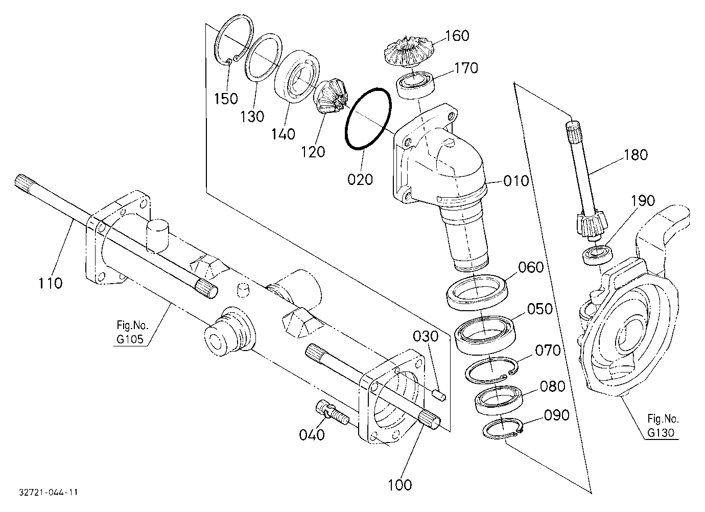 Bevel Gear Case