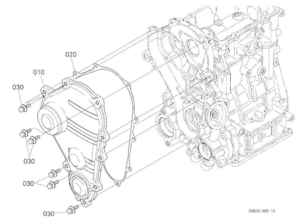 Crankcase Cover (Belt)