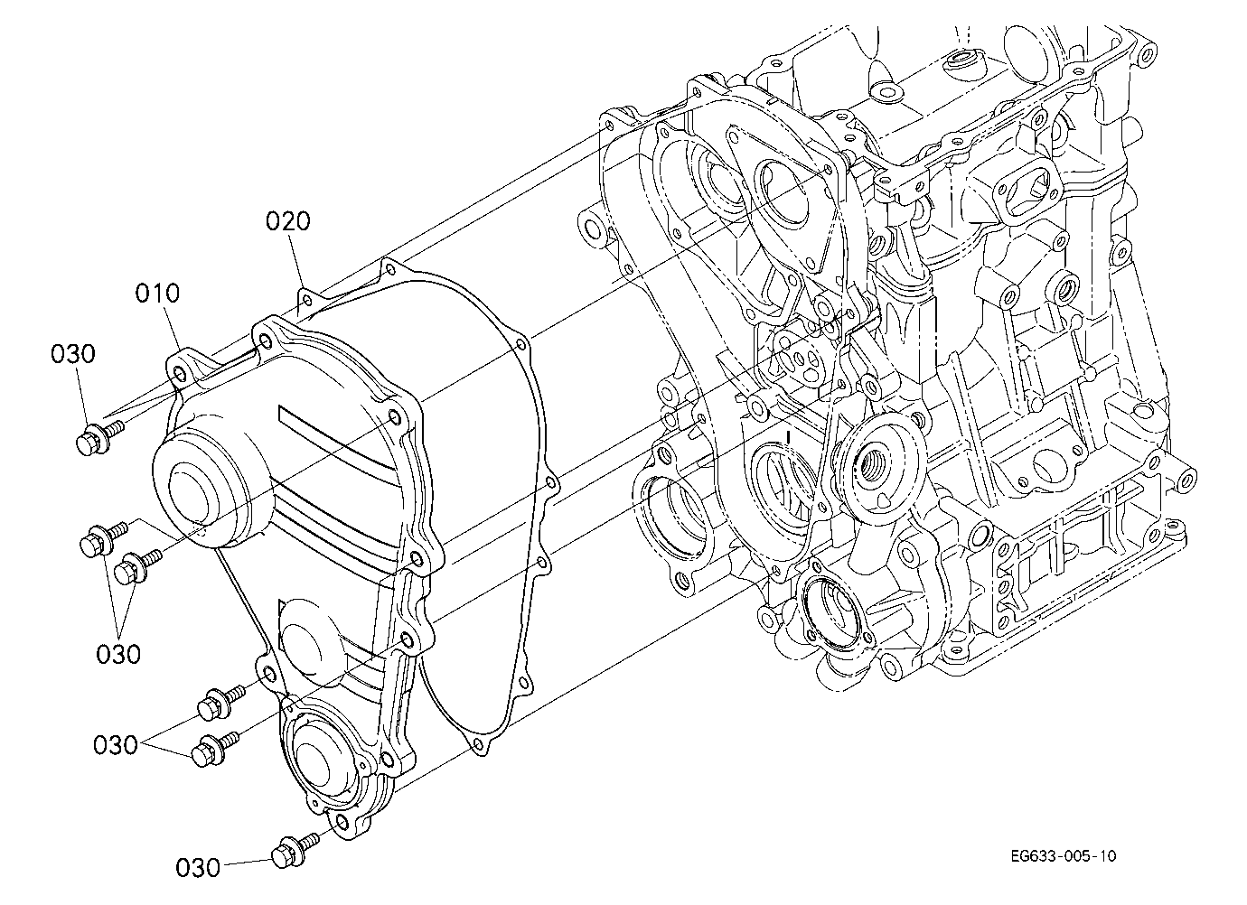Crankcase Cover (Belt)