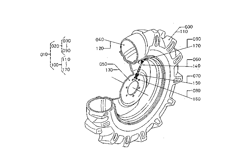 Front Wheel (9.5-20) [Option]