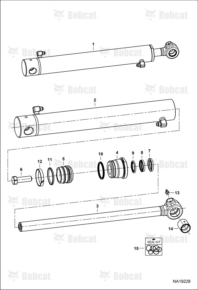 Boom Swing Cylinder