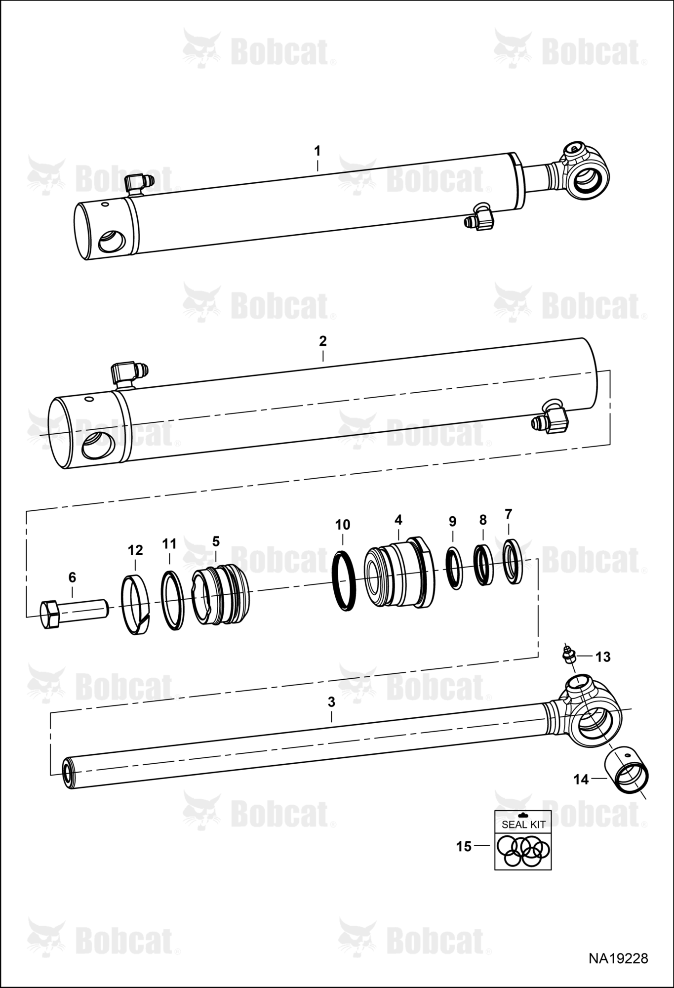 Boom Swing Cylinder