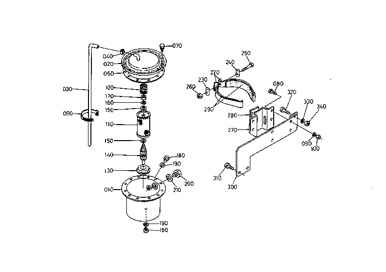 Power Steering Oil Tank