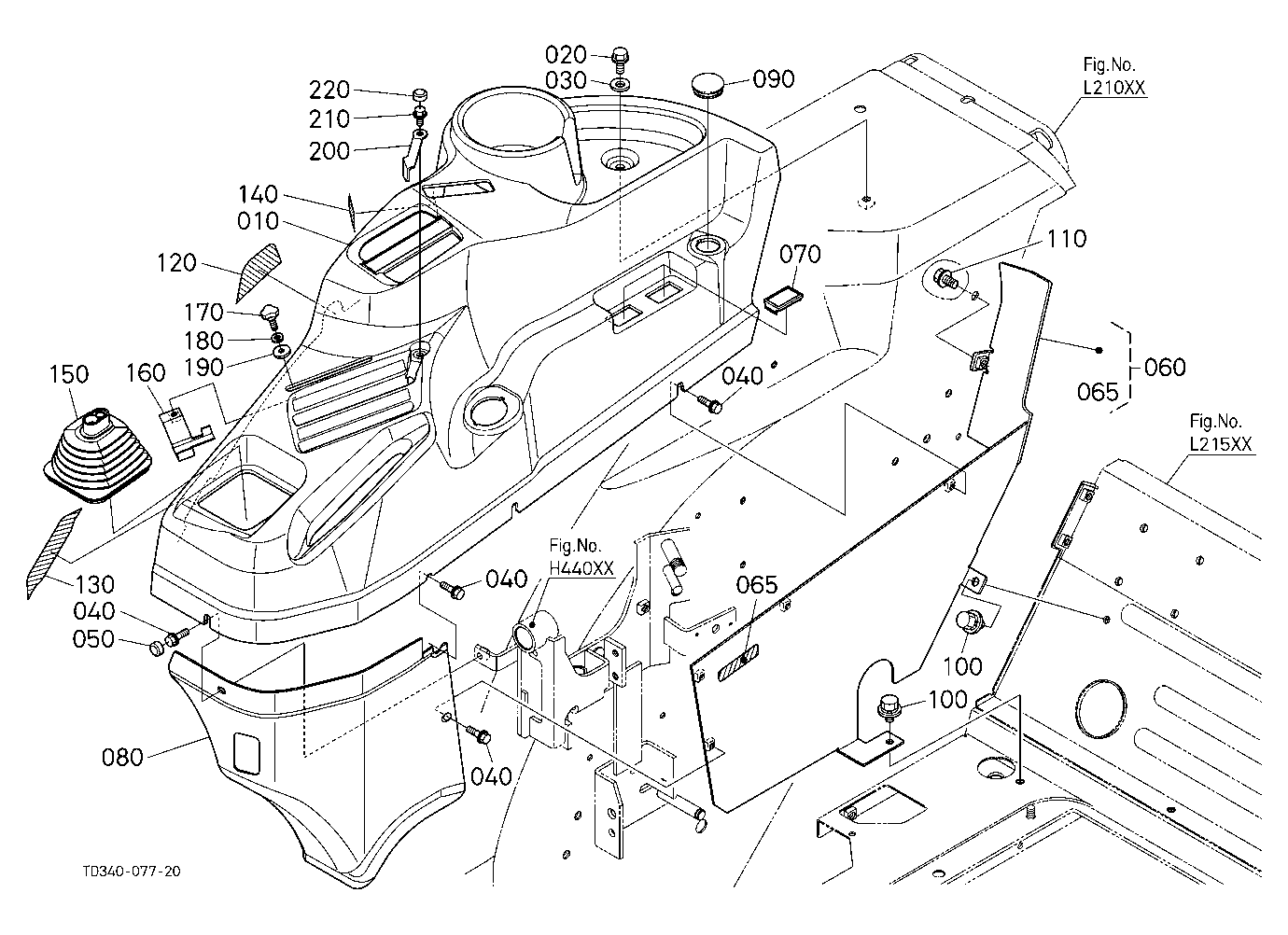 Hydraulic Control Lever Guide [Ca]