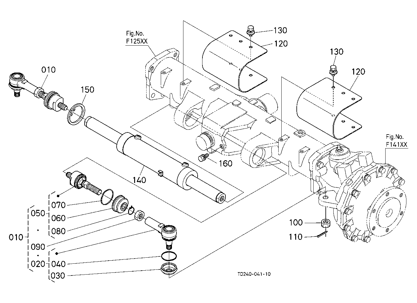 Tie Rod/Steering Cylinder
