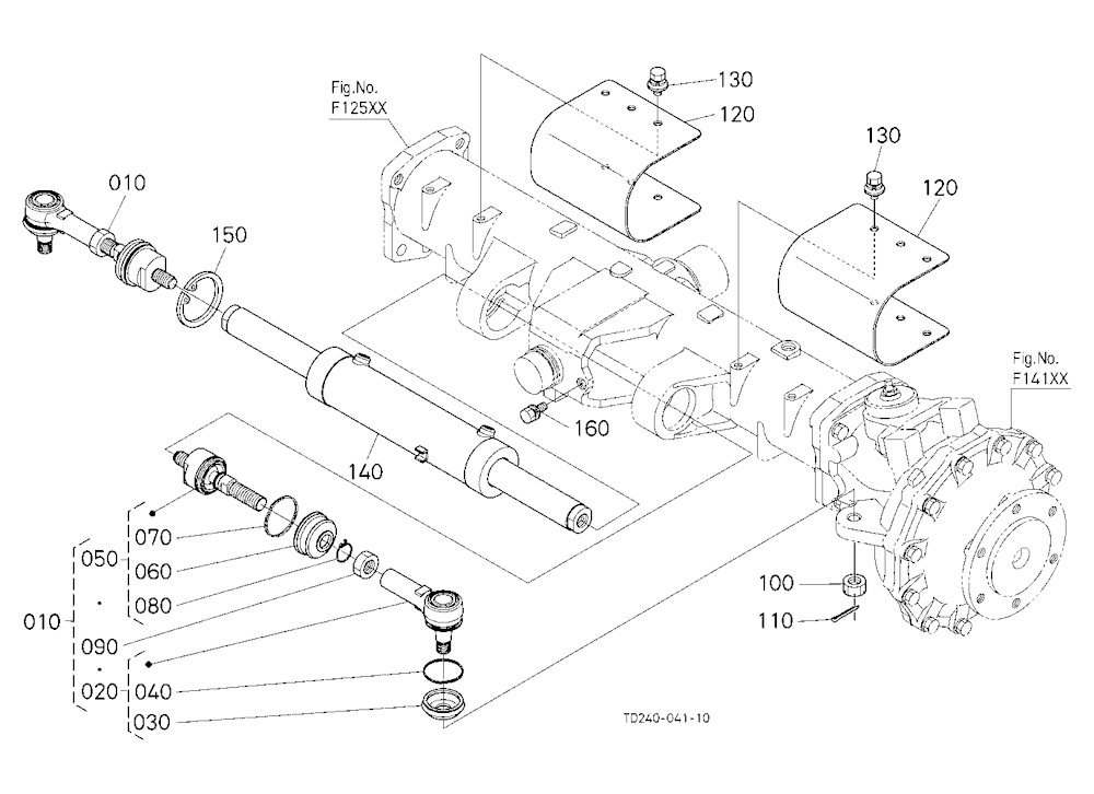 Tie Rod/Steering Cylinder