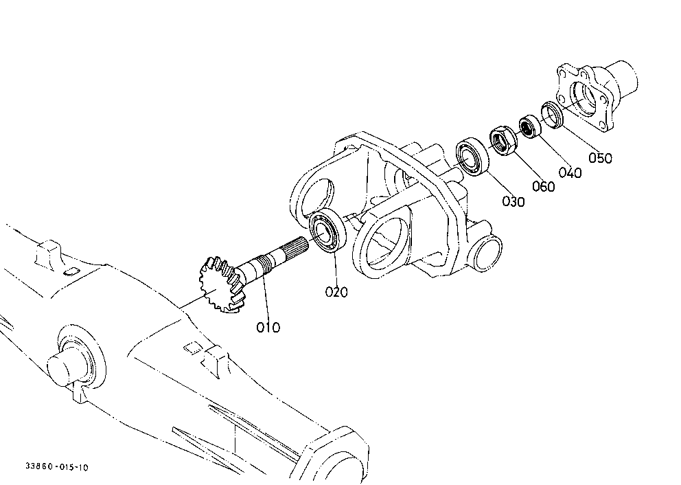 Hypoid Pinion Shaft
