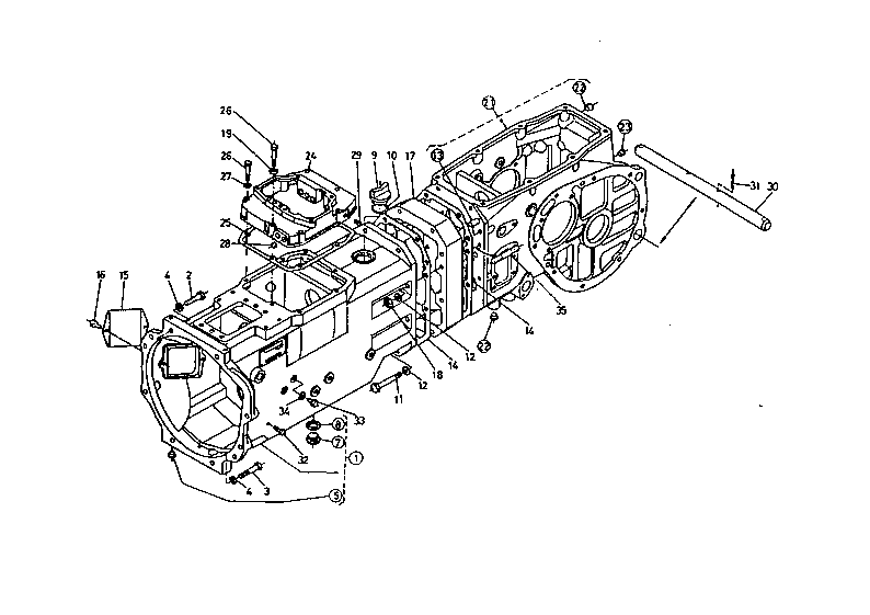 Clutch Housing Mission Case