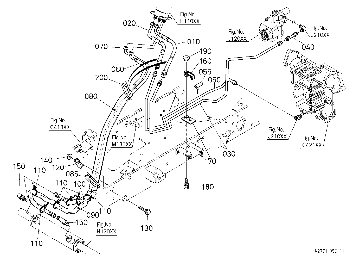 Hydraulic Oil Line(Steering)