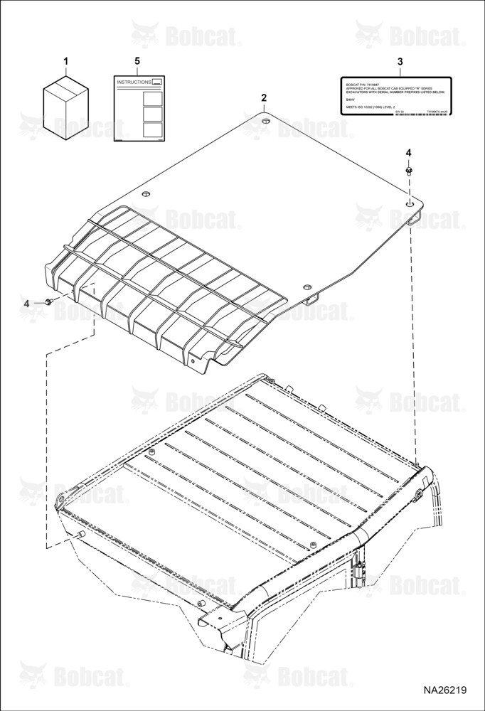 FOPS Top Guard Kit