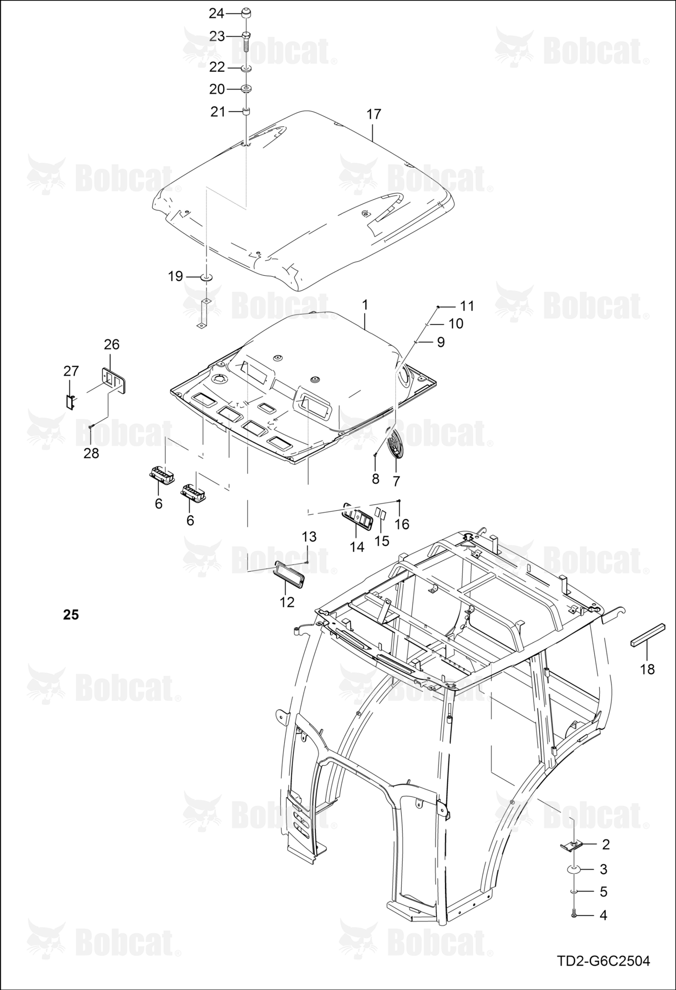 Roof Group (Cab)
