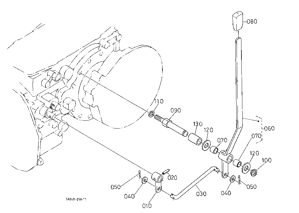 Range Gear Shift Lever [Manual T/M Type] [W/O Cree