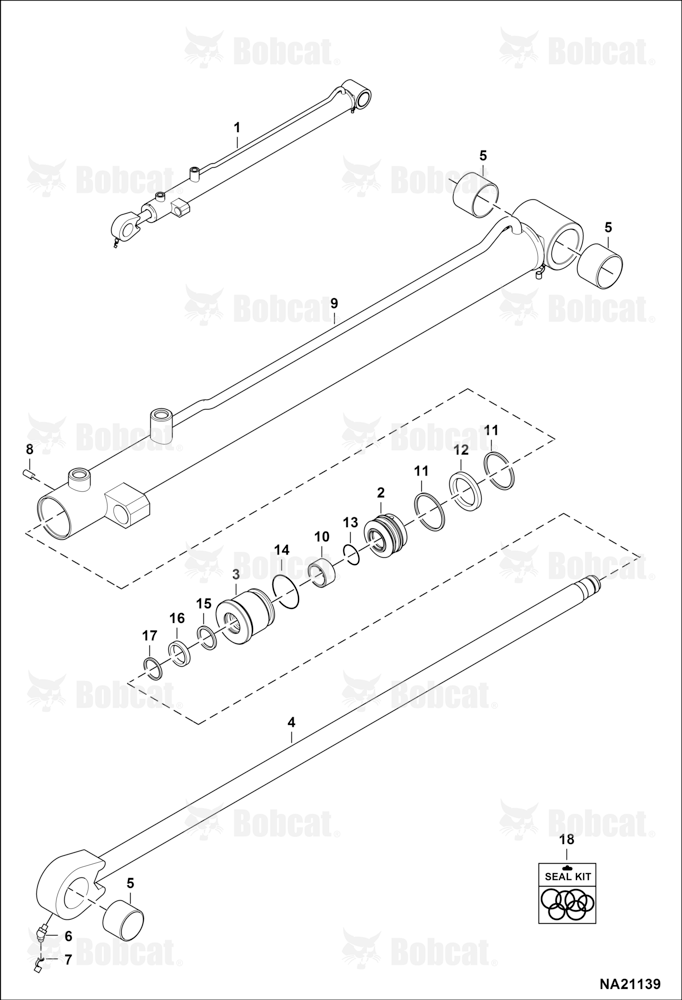 Self Leveling Cylinder