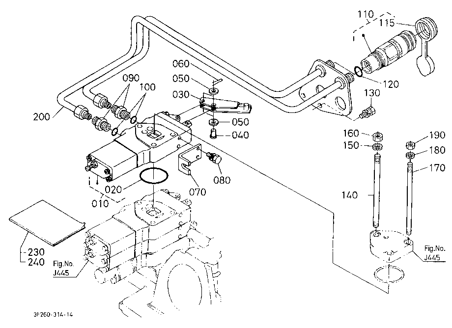 Auxiliary Control Valve Kit (Scd)(4Th) [Option]