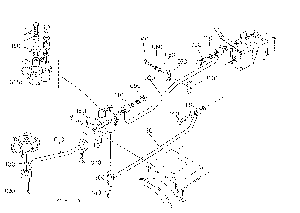Hydraulic Pipe (Delivery/Return)