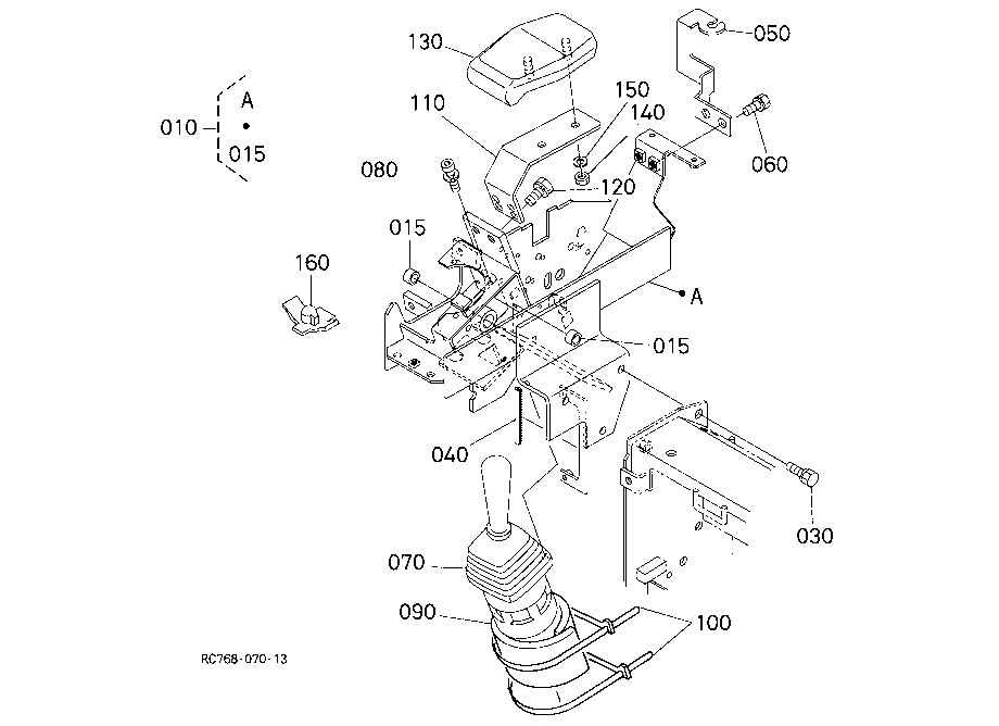Control Lever (Lever Rh)