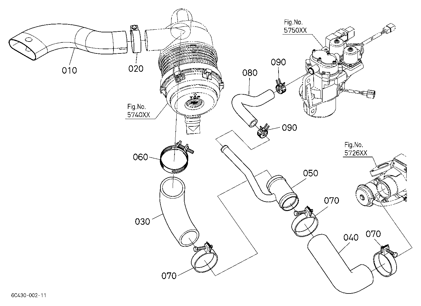 Inlet Pipe (Air Cleaner)