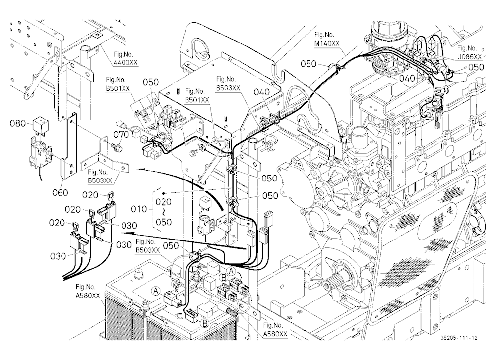 Heater Kit (Electrical Wiring) [A] [Option]
