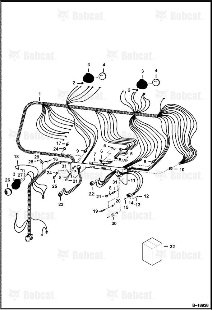 CAB Electrical Circuitry 501711001 - 501711886