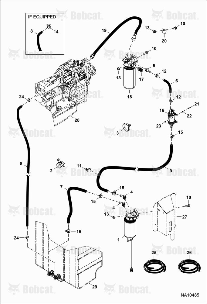 Engine & Attaching Parts (Fuel Delivery System)
