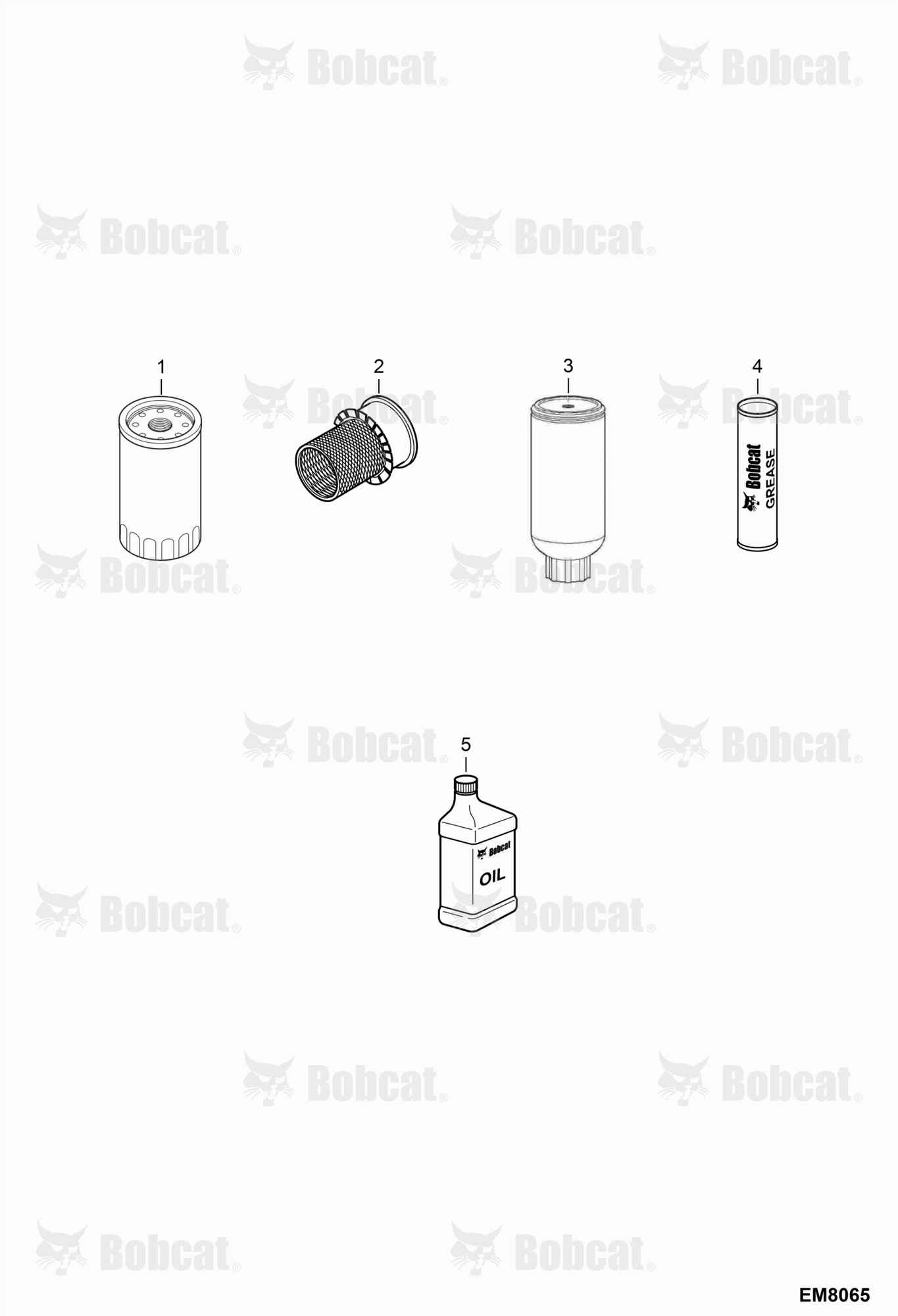 Scheduled Maintenance Items (First 50 Hours)