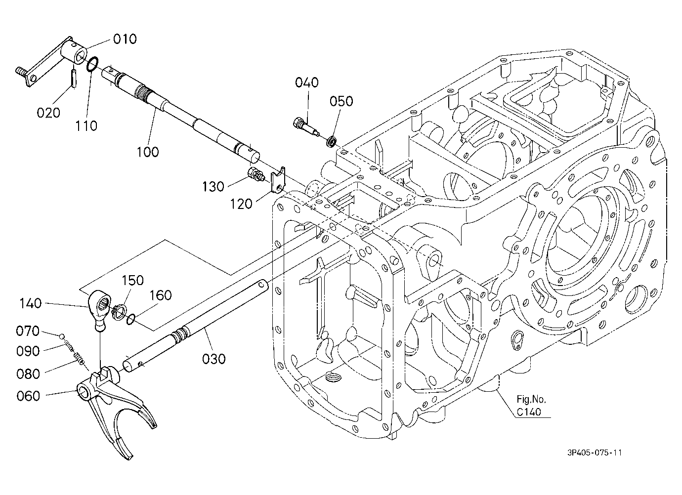 Range Gear Shift Fork