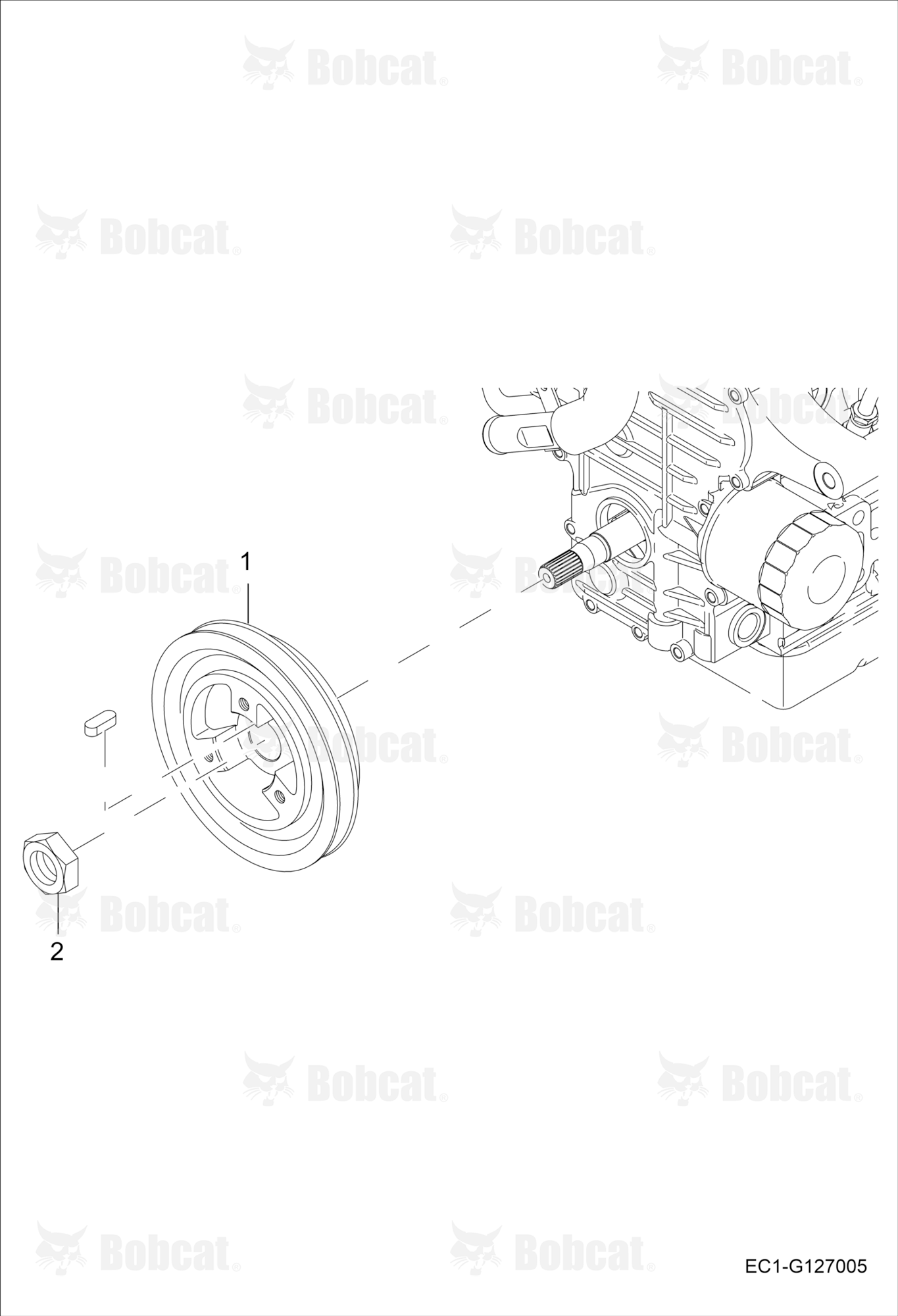 Crank Shaft Pulley Group