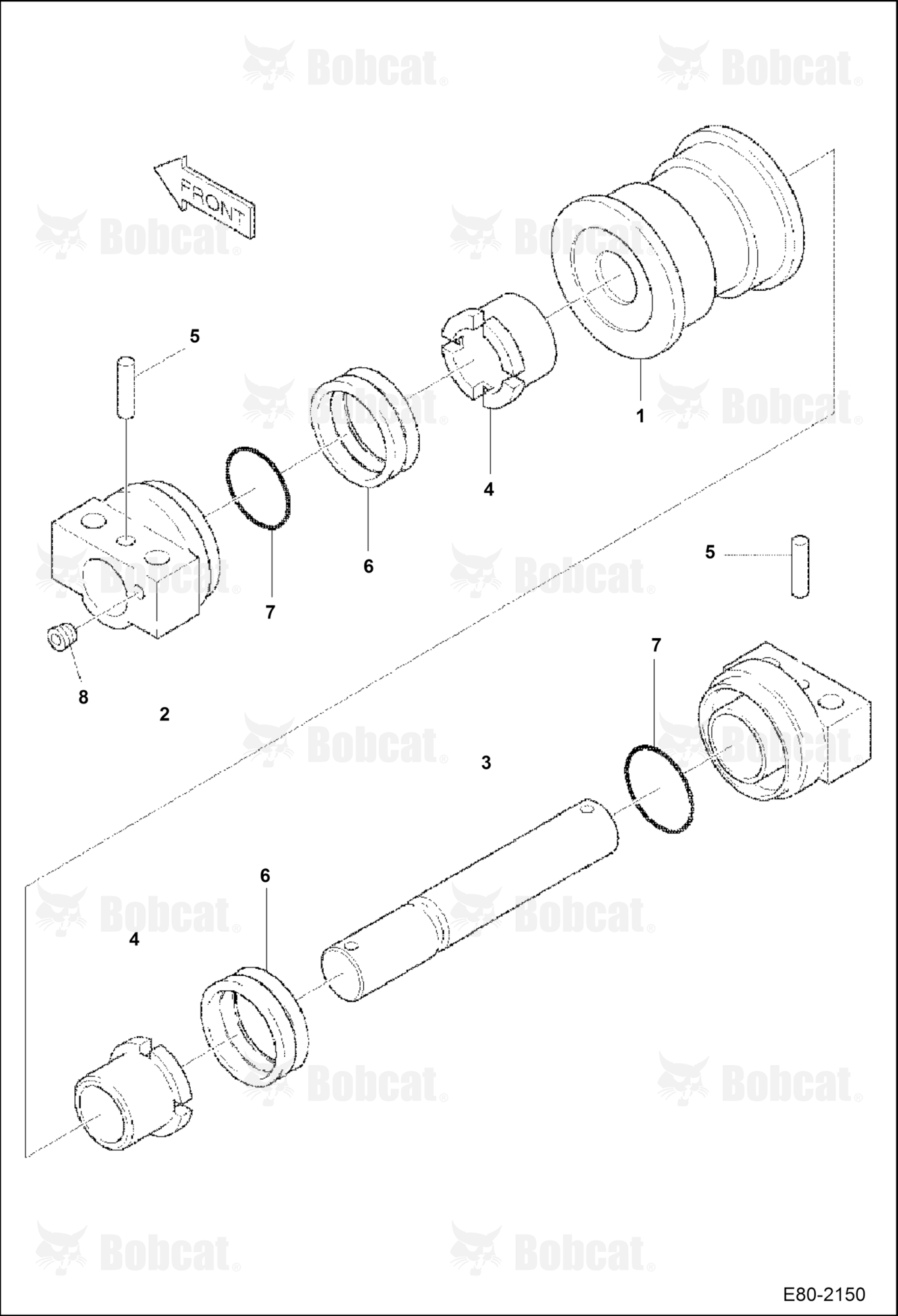 Track Roller (Bottom)