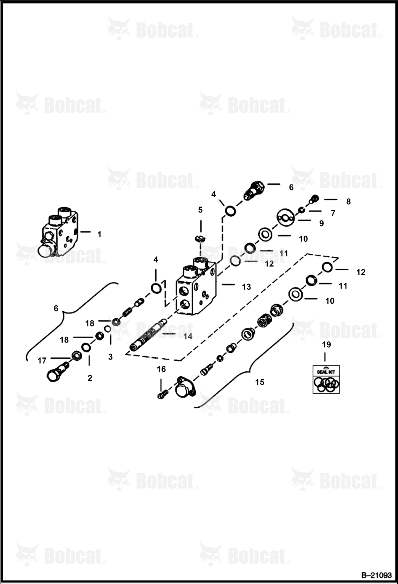 AUX., Secondary AUX. & Tilt Control Section (Gresen CS)