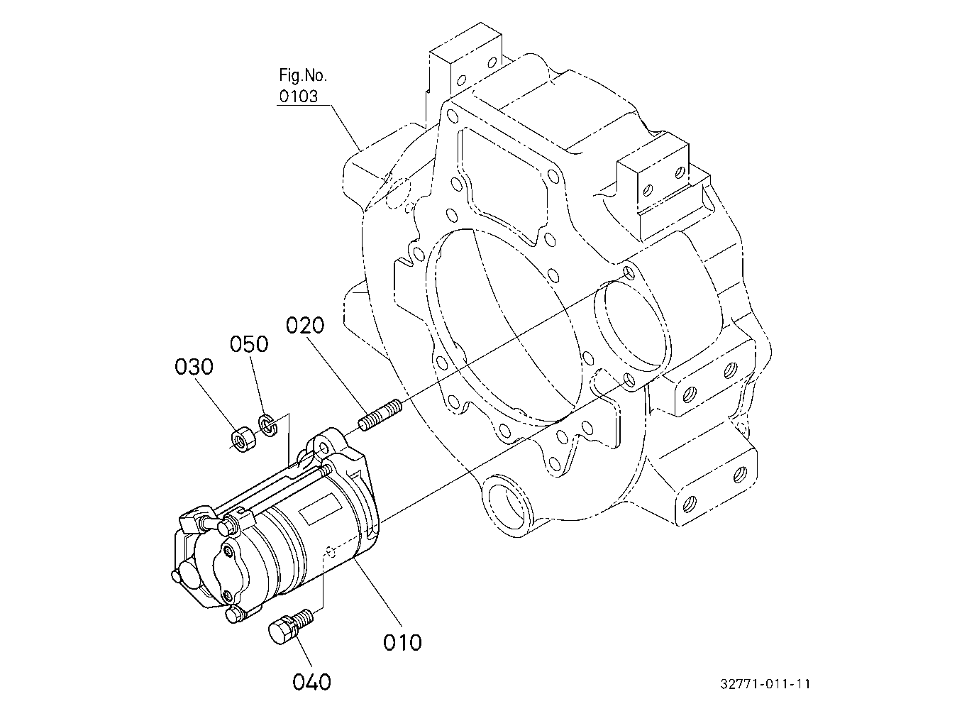 Starter [Component Parts](Not For Reman Unit)