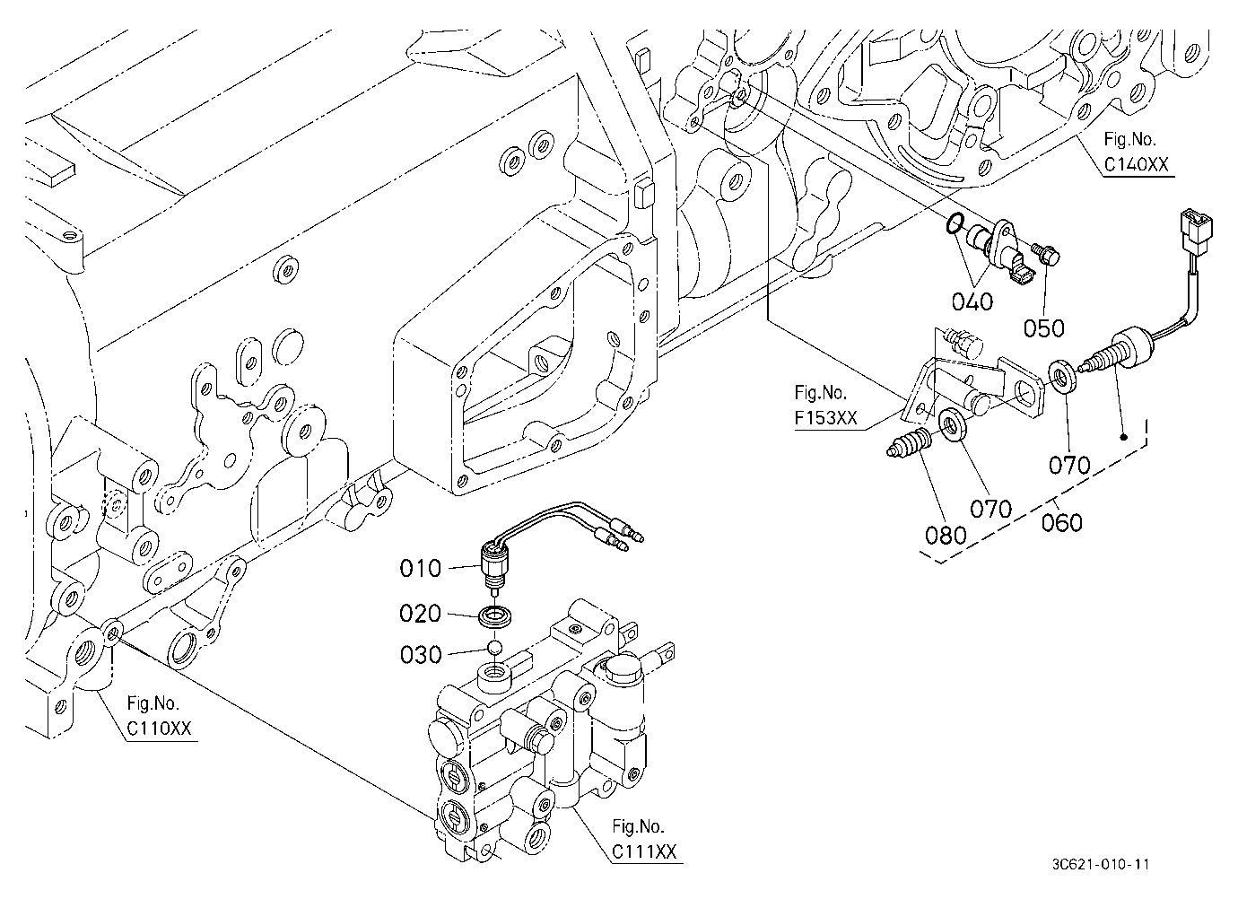 Switch/Sensor (Clutch Housing/Transmission Case)